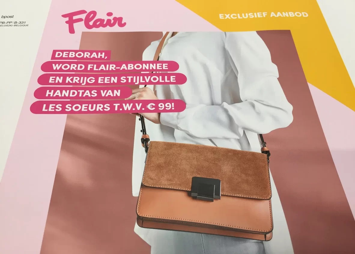 Group Joos gepersonaliseerde cover Flair