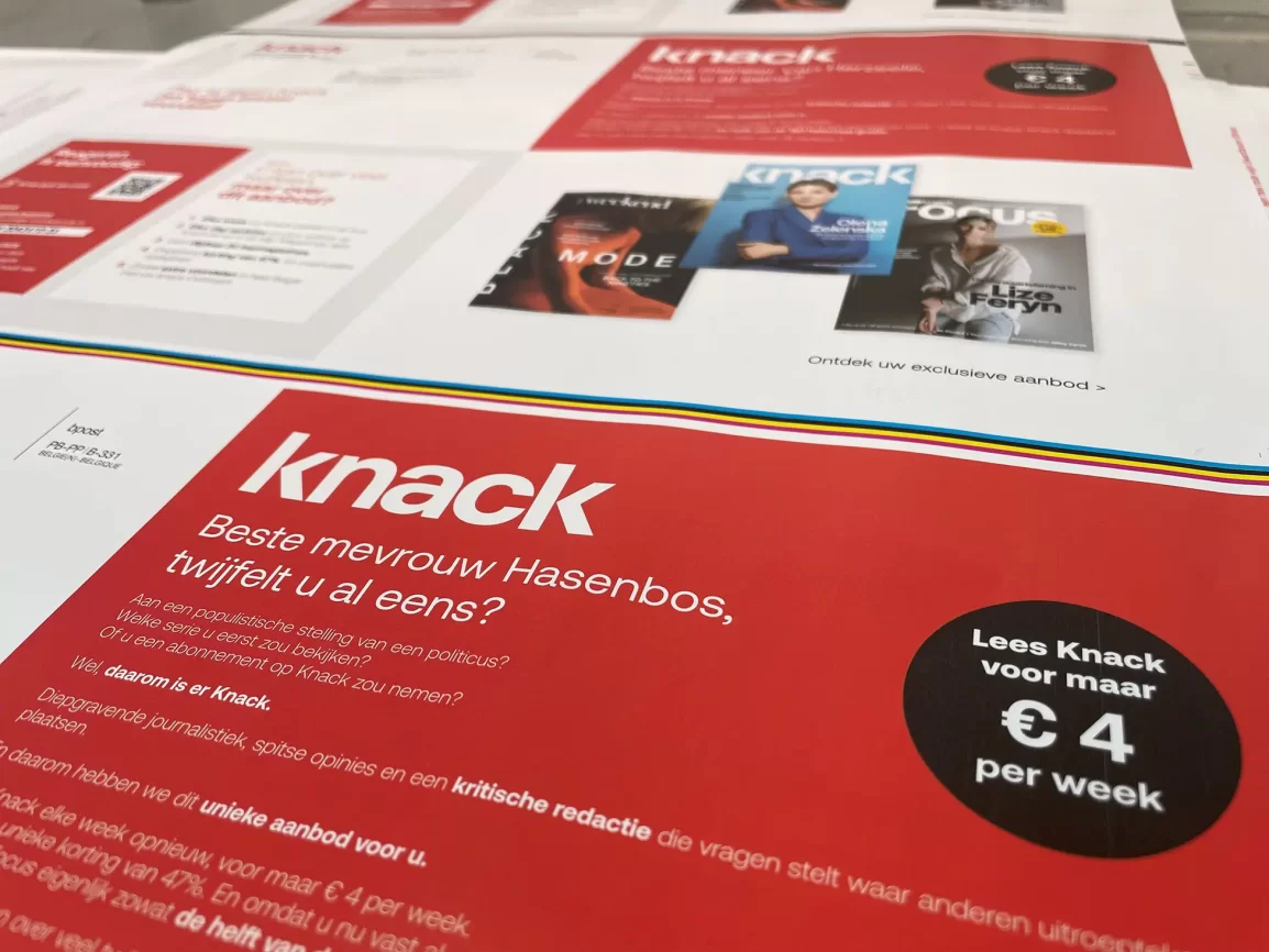 Group Joos mailing Knack