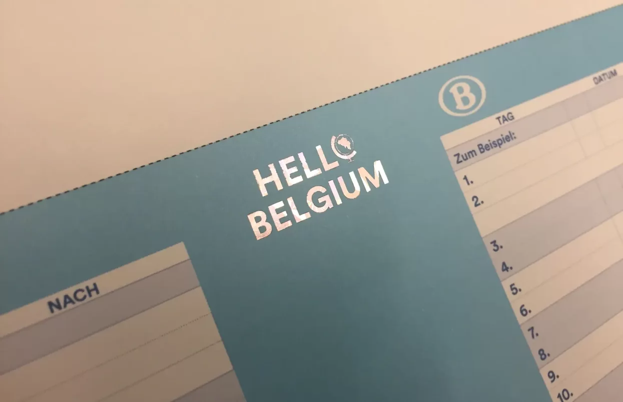Group Joos ticket NMBS Hello Belgium