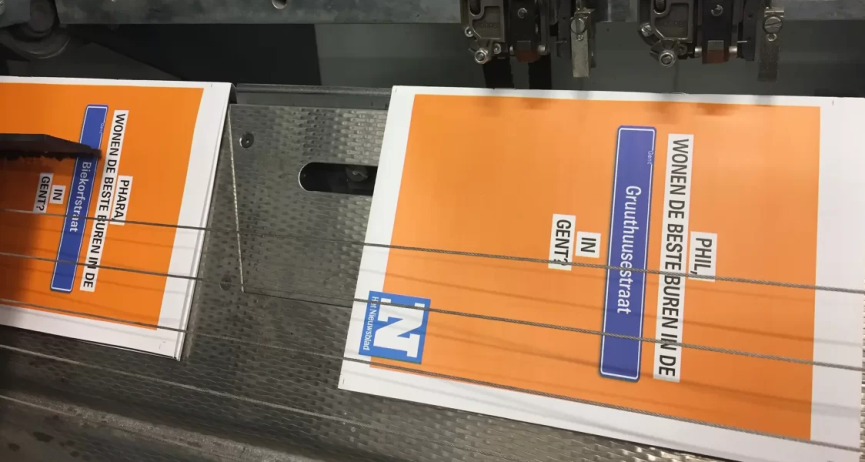 Group Joos mailing met variabele data in kleur